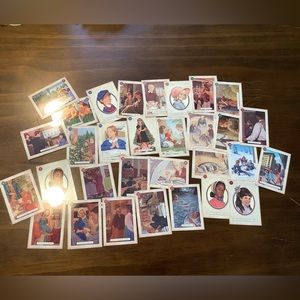 Set of 31 American Girl Trading Cards